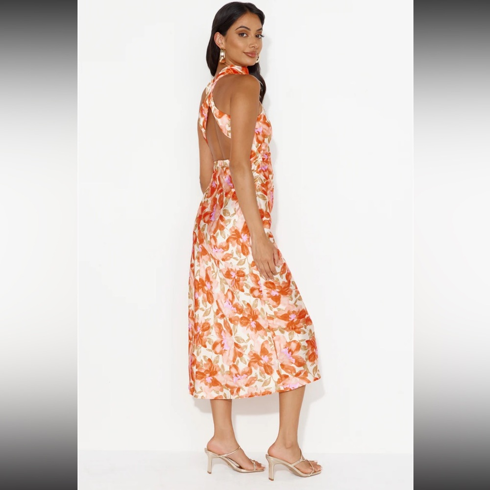 Hello Molly - Fifi Satin Maxi Dress - Picture 2 of 4